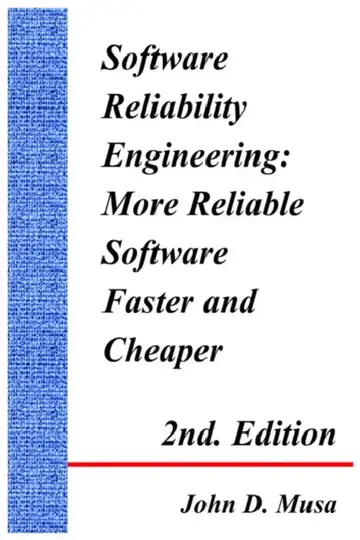 Cover of Software Reliability Engineering