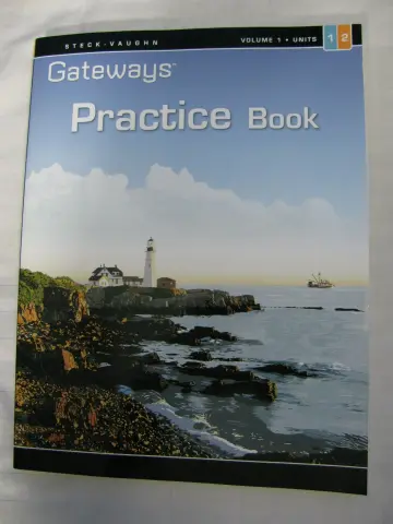 Cover of Gateways Practice Book, Level 4, Units 1 & 2