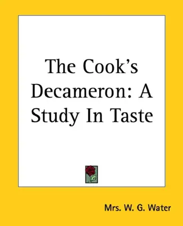 Cover of The Cook's Decameron