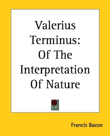 Cover of Valerius Terminus