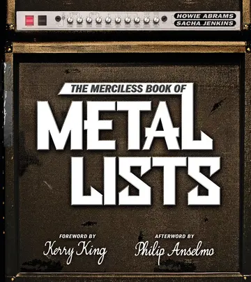 Cover of The Merciless Book of Metal Lists