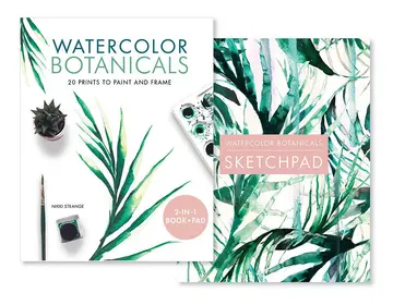 Cover of Watercolor Botanicals