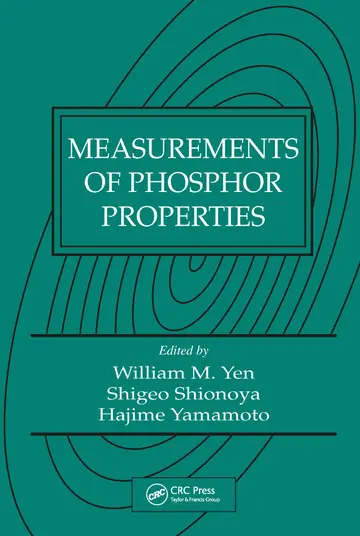 Cover of Measurements of Phosphor Properties