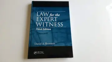 Cover of Law for the Expert Witness, Third Edition