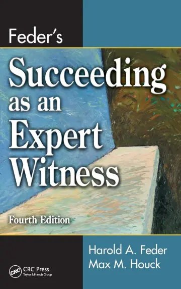 Cover of Feder's Succeeding as an Expert Witness