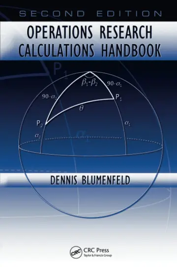 Cover of Operations Research Calculations Handbook