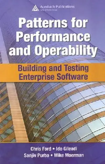 Cover of Patterns for Performance and Operability