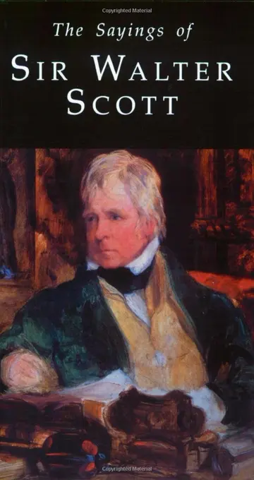 Cover of The Sayings of Sir Walter Scott