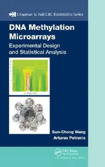 Cover of DNA Methylation Microarrays