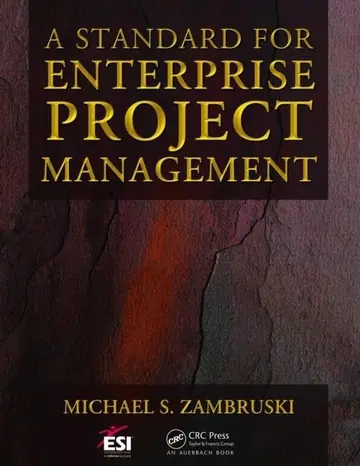 Cover of A Standard for Enterprise Project Management