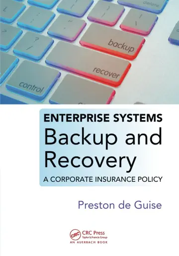 Cover of Enterprise Systems Backup and Recovery