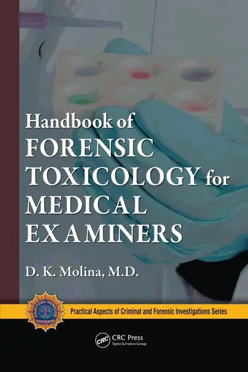 Cover of Handbook of Forensic Toxicology for Medical Examiners