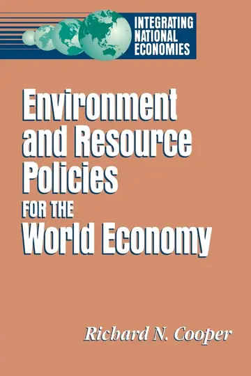 Cover of Environment and Resource Policies for the World Economy