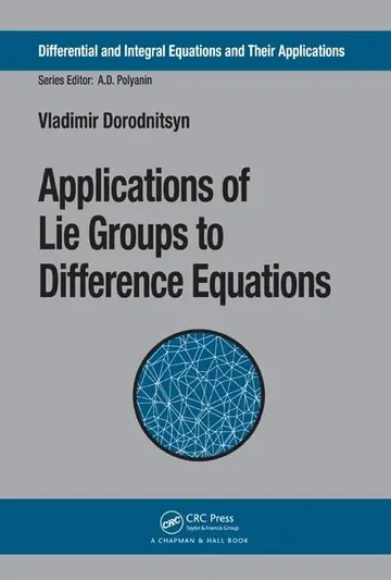 Cover of Applications of Lie Groups to Difference Equations