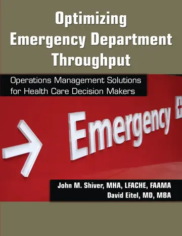 Cover of Optimizing Emergency Department Throughput