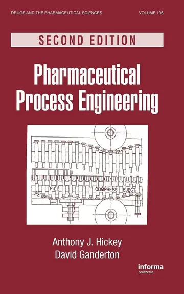 Cover of Pharmaceutical Process Engineering Drugs and the Pharm Sci Vol 195 2Ed (Hb 2010)