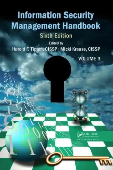 Cover of Information Security Management Handbook, Volume 3