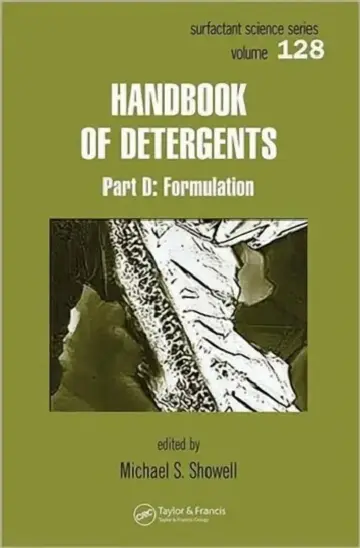 Cover of Handbook of Detergents -