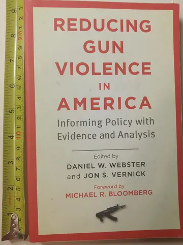 Cover of Reducing Gun Violence in America