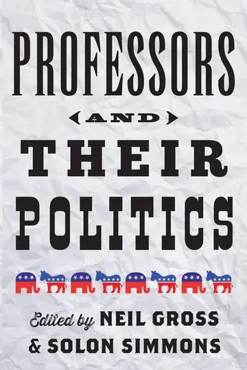 Cover of Professors and Their Politics