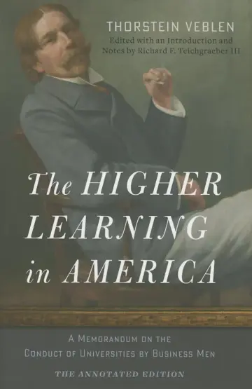 Cover of The Higher Learning in America