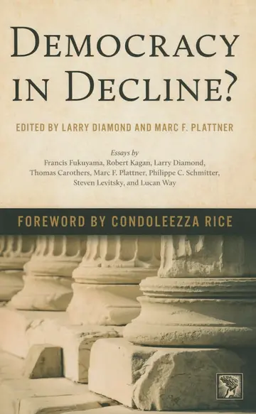 Cover of Democracy in Decline?