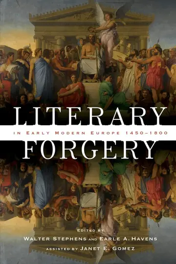 Cover of Literary Forgery in Early Modern Europe, 1450-1800