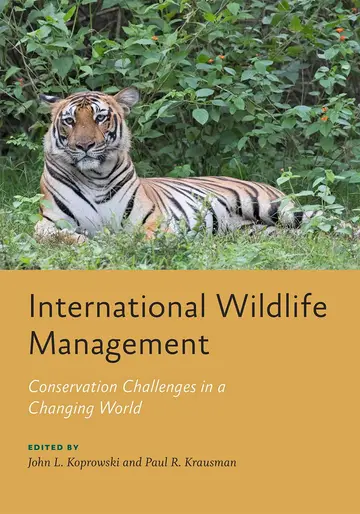 Cover of International Wildlife Management – Conservation Challenges in a Changing World