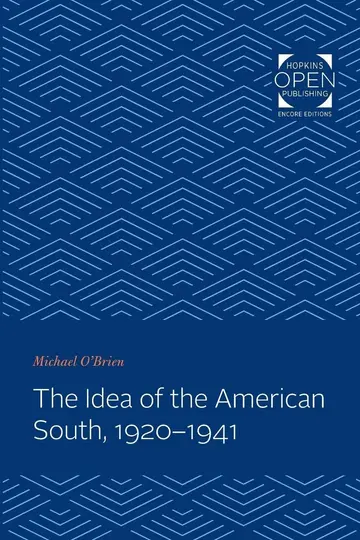 Cover of The Idea of the American South, 1920–1941