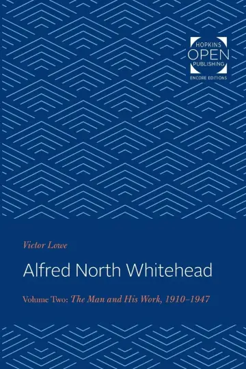 Cover of Alfred North Whitehead – The Man and His Work