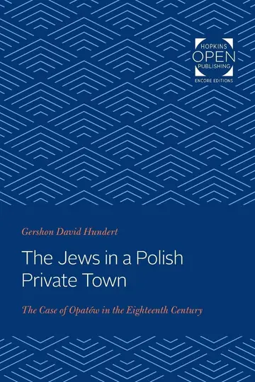Cover of The Jews in a Polish Private Town