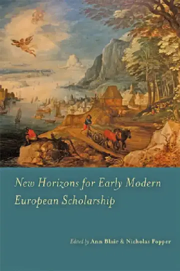Cover of New Horizons for Early Modern European Scholarship