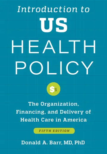 Cover of Introduction to US Health Policy