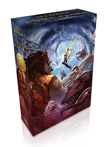 Cover of The Heroes of Olympus, Book Five the Blood of Olympus