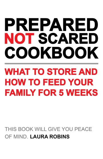 Cover of Be Prepared Not Scared Cookbook