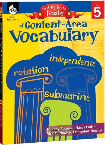Cover of Getting to the Roots of Content-area Vocabulary Level 5