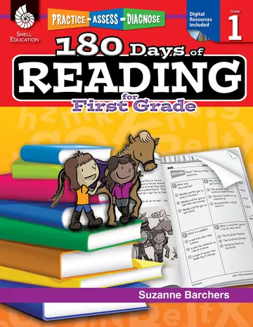 Cover of 180 Days of Reading for First Grade (Grade 1)