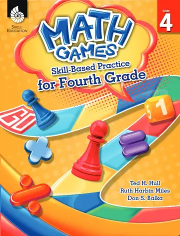 Cover of Math Games Skill-Based Practice for Fourth Grade