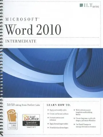 Cover of Word 2010
