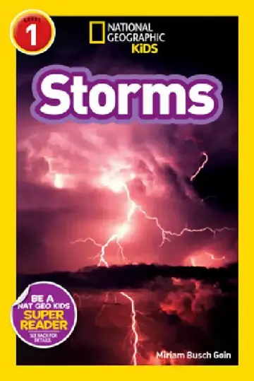 Cover of Storms (National Geographic Kids Readers, Level 1)