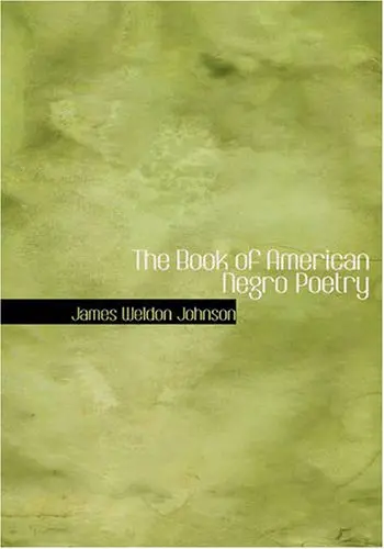 Cover of The Book of American Negro Poetry