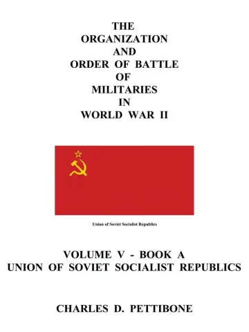 Cover of Union of Soviet Socialist Republics (v. V, Bk. A)