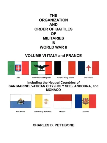 Cover of THE Organization and Order of Battle of Militaries in World War II