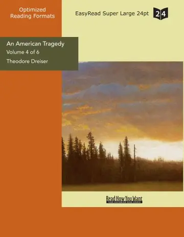 Cover of An American Tragedy