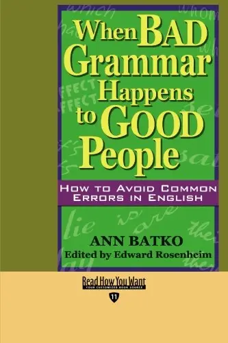 Cover of When Bad Grammar Happens to Good People