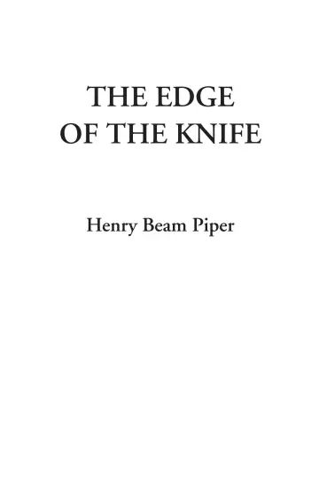 Cover of The Edge of the Knife