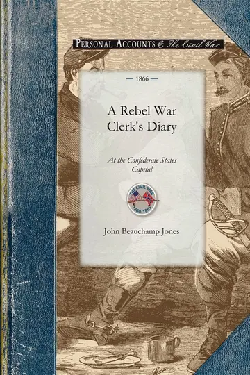Cover of A Rebel War Clerk's Diary