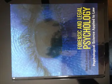 Cover of Forensic and Legal Psychology