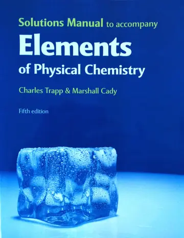 Cover of Elements of Physical Chemistry