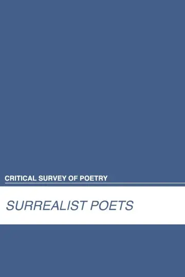 Cover of Surrealist Poets